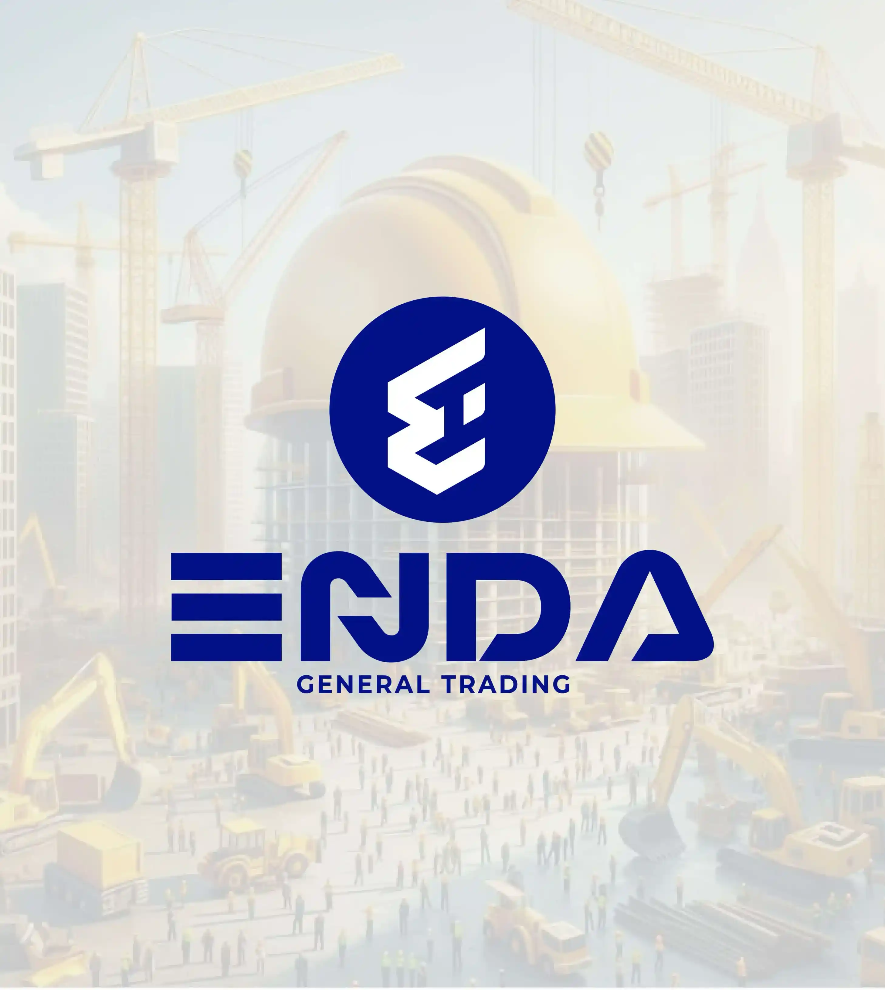Enda General Trading logo design - modern business branding