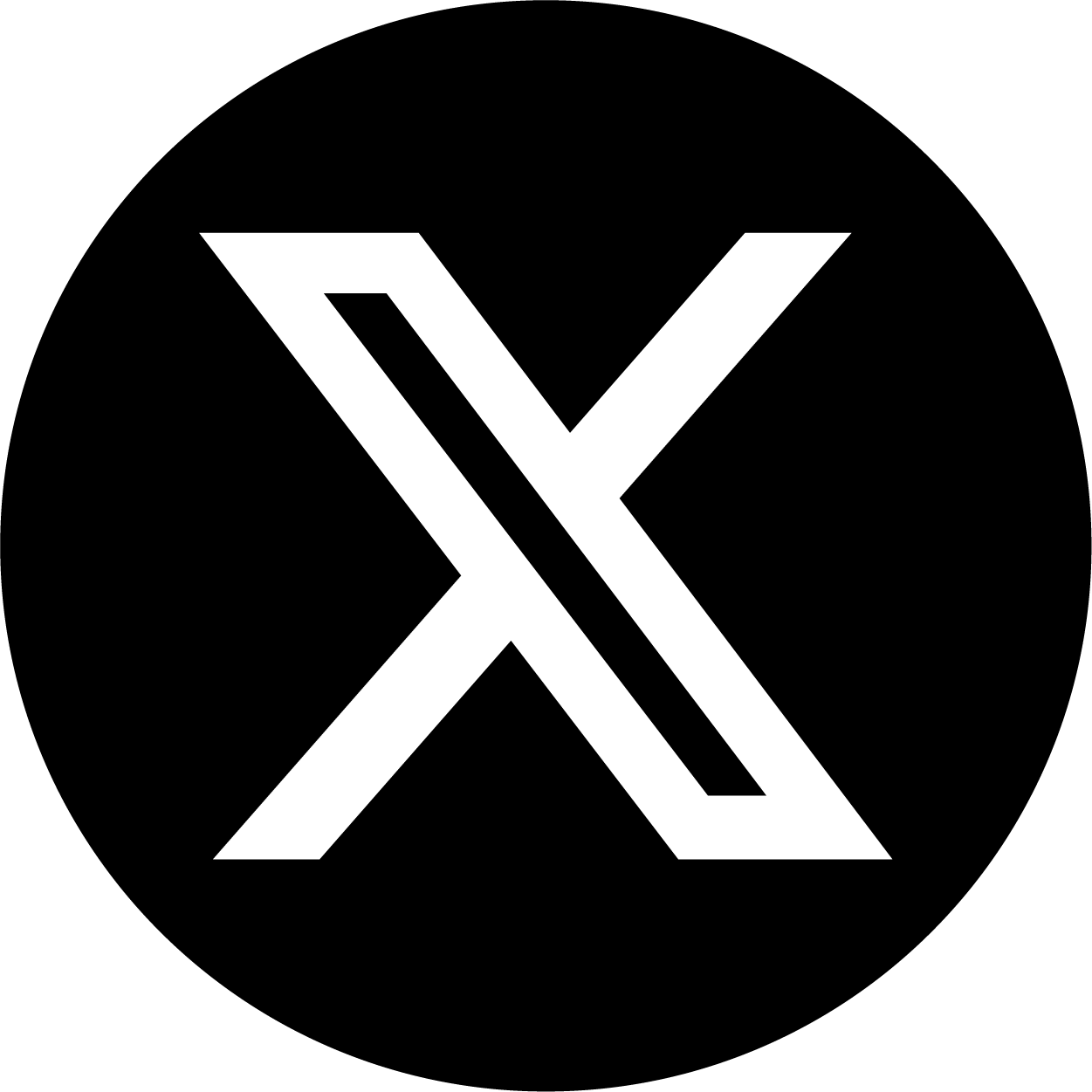 Twitter/X social platform icon